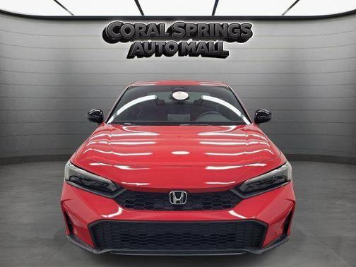 Red 2025 Honda Civic Sport