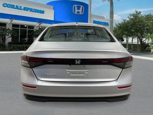 Silver 2024 Honda Accord EX