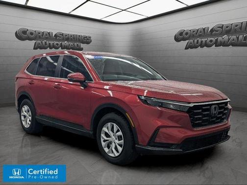 Radiant Red Metallic 2026 Honda CR-V LX