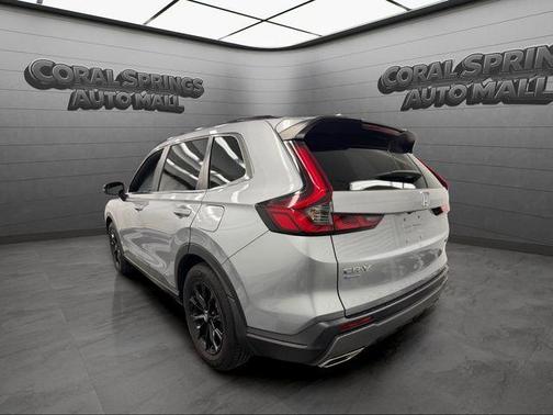 Silver 2024 Honda CR-V Hybrid Sport