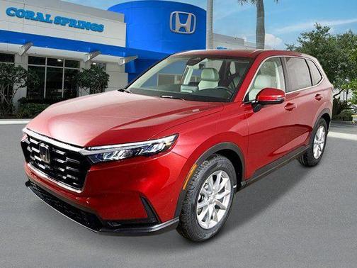 Radiant Red Metallic 2026 Honda CR-V EX