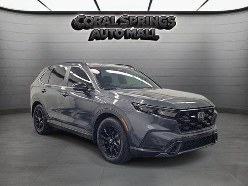 Gray 2024 Honda CR-V Hybrid Sport
