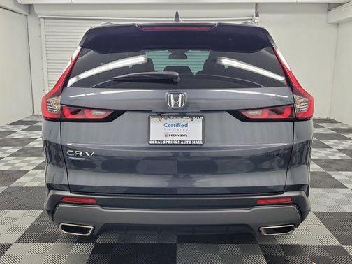 Gray 2024 Honda CR-V Hybrid Sport