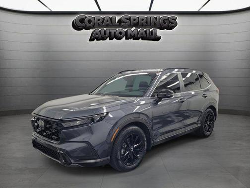 Gray 2024 Honda CR-V Hybrid Sport
