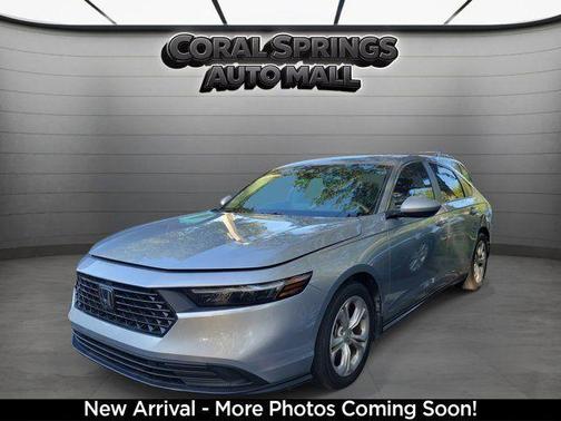 Silver 2024 Honda Accord LX