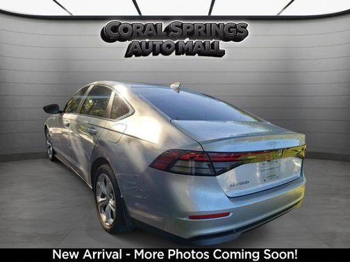 Silver 2024 Honda Accord LX