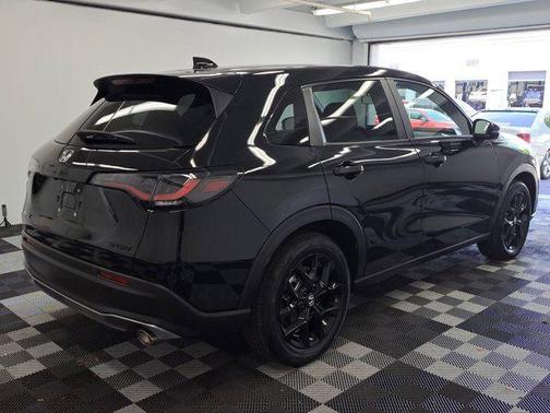 Black 2025 Honda HR-V Sport