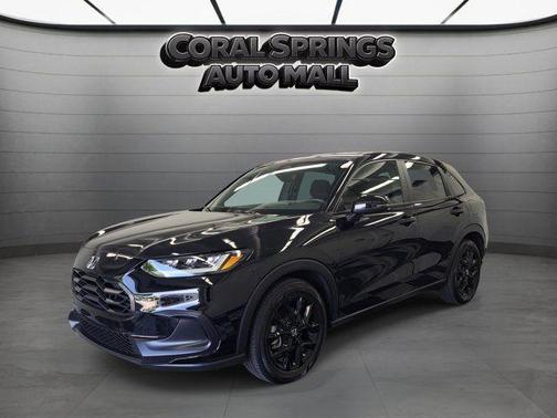Black 2025 Honda HR-V Sport