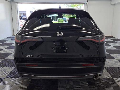 Black 2025 Honda HR-V Sport
