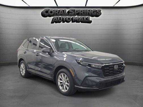 Gray 2024 Honda CR-V EX-L