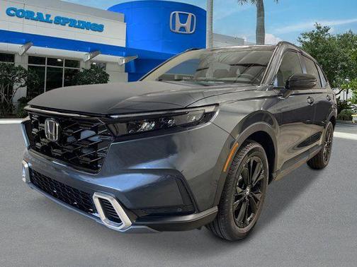 Meteorite Gray Metallic 2026 Honda CR-V Hybrid Sport Touring