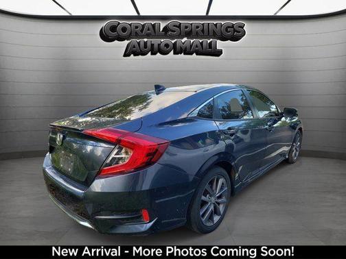 Blue 2021 Honda Civic EX