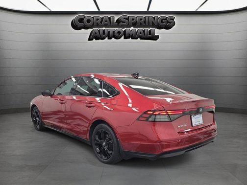 Red 2025 Honda Accord SE