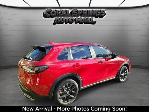 Red 2025 Honda HR-V Sport