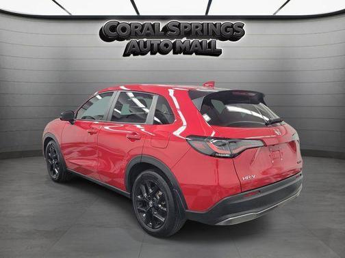 Red 2025 Honda HR-V Sport