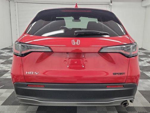 Red 2025 Honda HR-V Sport