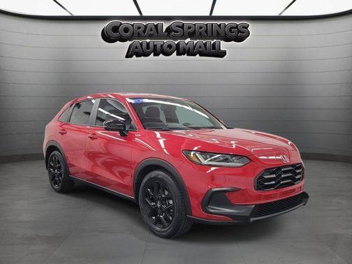 Red 2025 Honda HR-V Sport