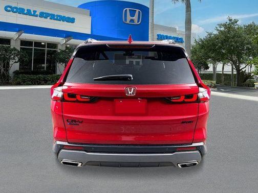 Radiant Red Metallic 2026 Honda CR-V Hybrid Sport-L