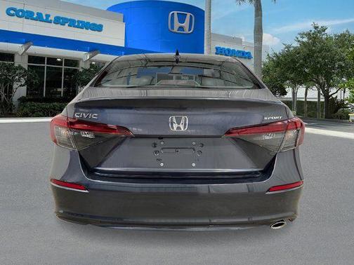 Meteorite Gray Metallic 2026 Honda Civic Sport