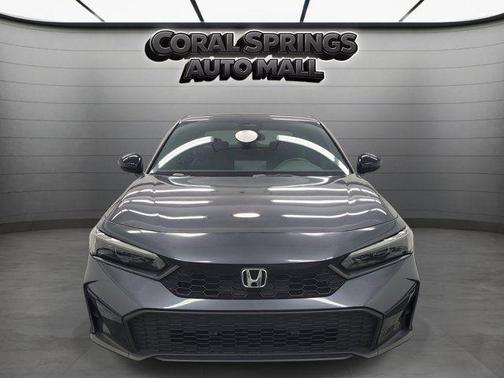 Gray 2025 Honda Civic Sport