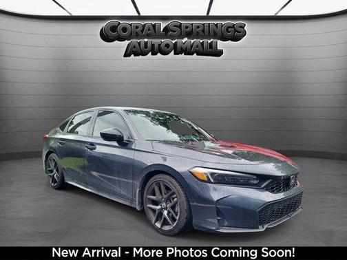 Gray 2025 Honda Civic Sport