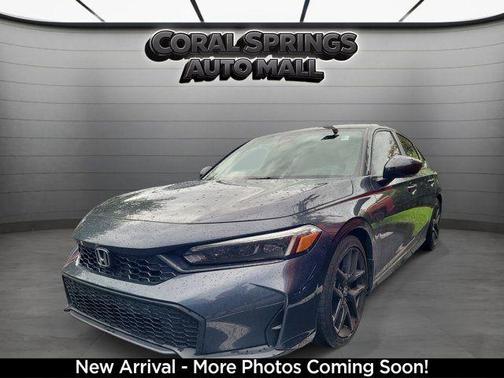 Gray 2025 Honda Civic Sport