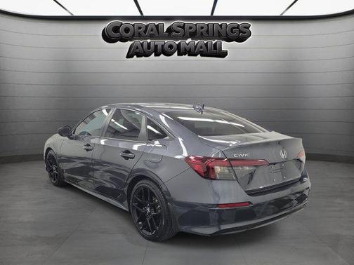 Gray 2025 Honda Civic Sport