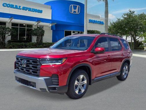 Radiant Red Metallic II 2026 Honda Pilot EX-L