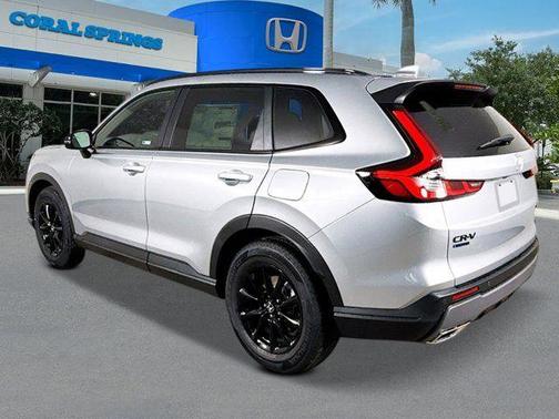 Solar Silver Metallic 2026 Honda CR-V Hybrid Sport-L