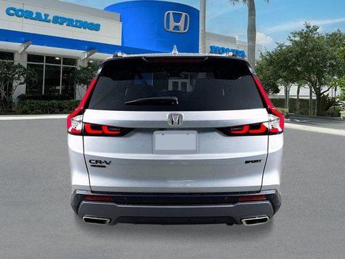 Solar Silver Metallic 2026 Honda CR-V Hybrid Sport-L