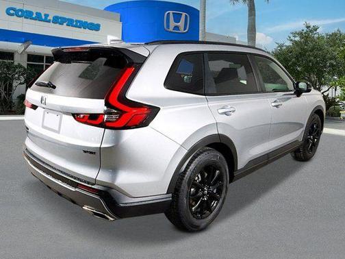 Solar Silver Metallic 2026 Honda CR-V Hybrid Sport-L