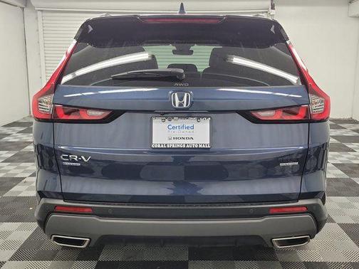 Blue 2024 Honda CR-V Hybrid Sport Touring