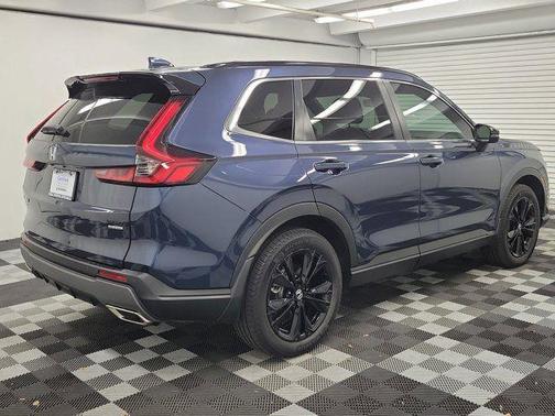 Blue 2024 Honda CR-V Hybrid Sport Touring