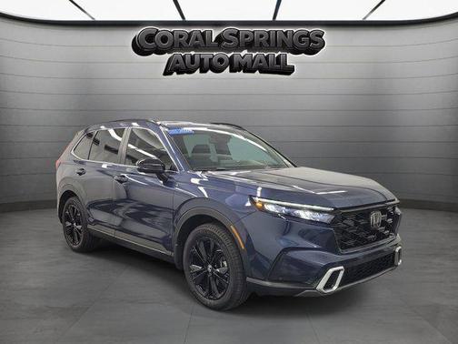 Blue 2024 Honda CR-V Hybrid Sport Touring