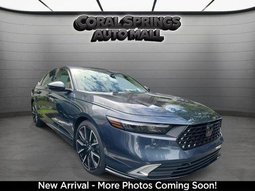 Gray 2023 Honda Accord Hybrid Touring
