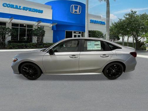 Solar Silver Metallic 2026 Honda Civic Sport