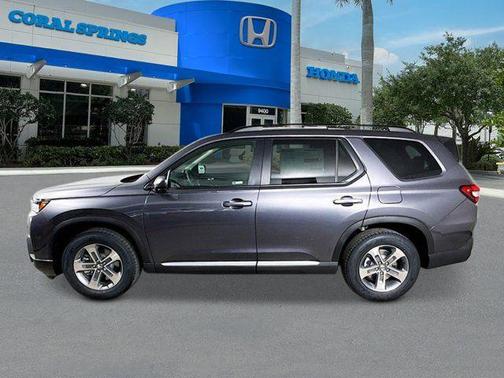 Modern Steel Metallic 2026 Honda Pilot EX-L