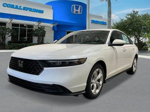 Platinum White Pearl 2026 Honda Accord LX