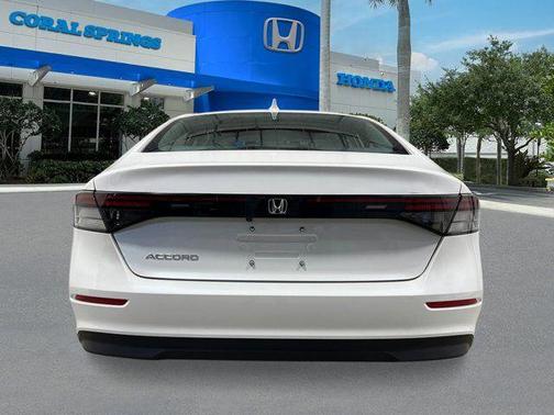 Platinum White Pearl 2026 Honda Accord LX