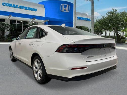 Platinum White Pearl 2026 Honda Accord LX