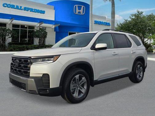 White Diamond Pearl 2026 Honda Pilot EX-L