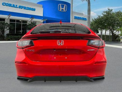 Rallye Red 2026 Honda Civic Sport