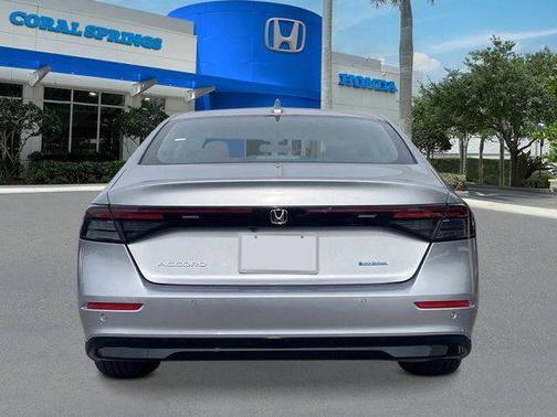 Solar Silver Metallic 2026 Honda Accord Hybrid EX-L