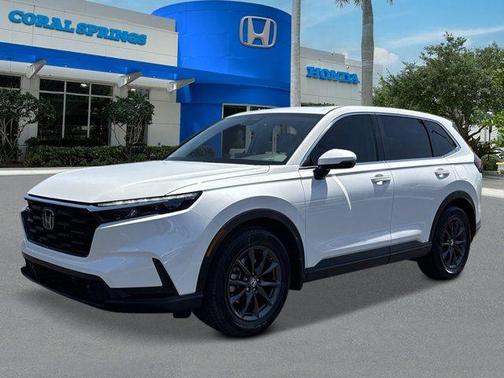 Platinum White Pearl 2026 Honda CR-V EX-L