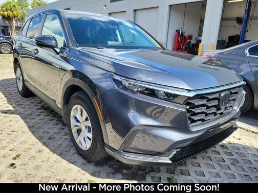 Gray 2025 Honda CR-V LX