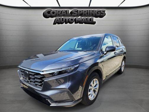 Gray 2025 Honda CR-V LX
