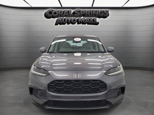 Gray 2024 Honda HR-V LX