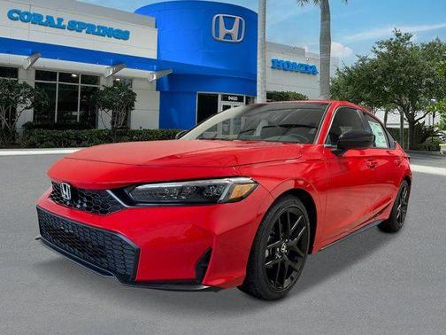 Red 2026 Honda Civic Sport