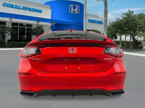 Red 2026 Honda Civic Sport