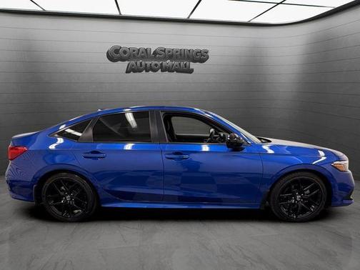 Blue 2024 Honda Civic Sport